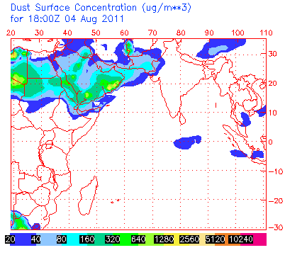 Pakistan Dust Cloud