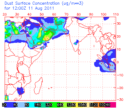 Pakistan Dust Cloud