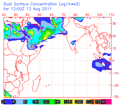 Pakistan Dust Cloud