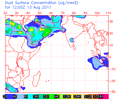 Pakistan Dust Cloud