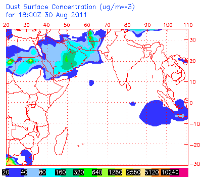 Pakistan Dust Cloud