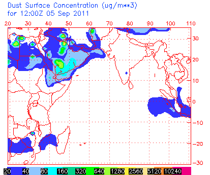 Pakistan Dust Cloud