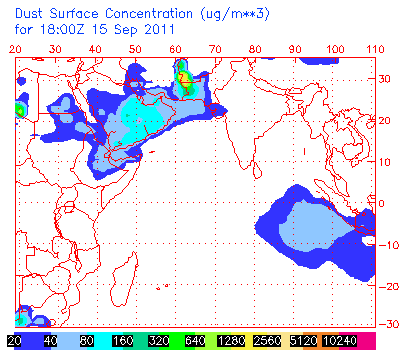 Pakistan Dust Cloud