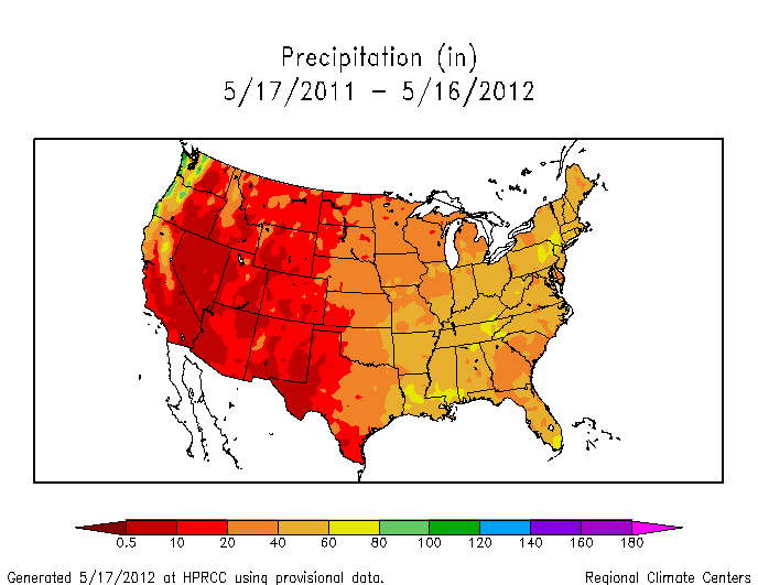 Drought maps
