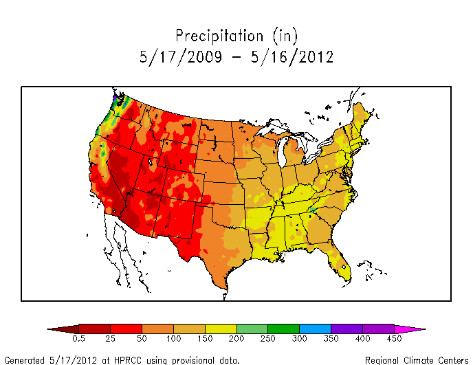 Drought maps