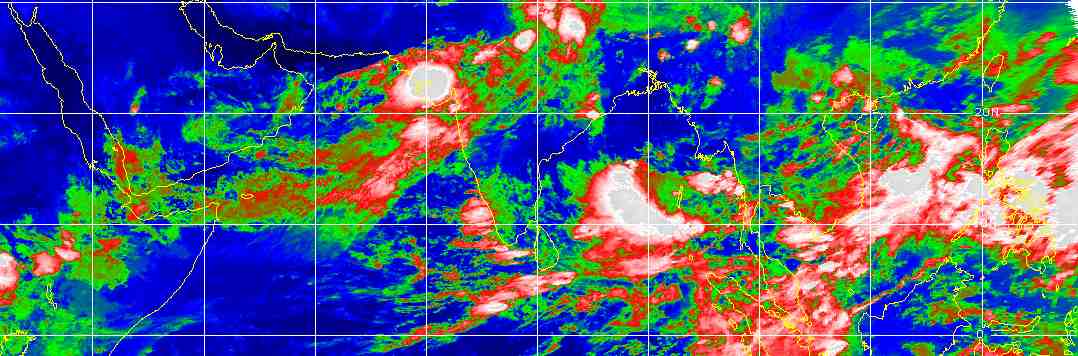 Pakistan-Arabia Dust Cloud