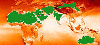Ecological restoration map