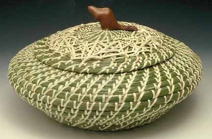 Sweetgrass basket