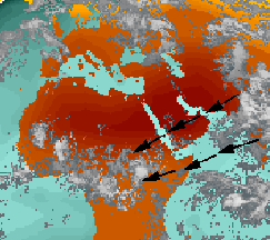 moisture map