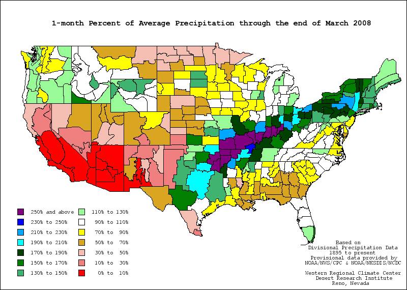 rainfall map