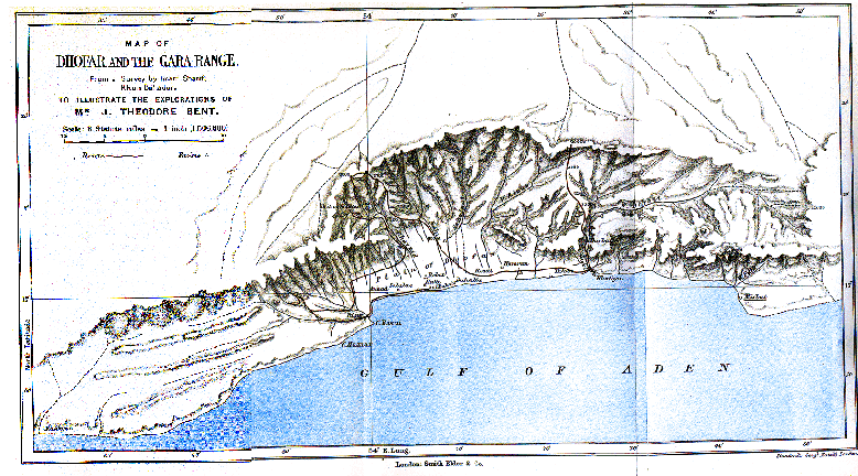 Bent map of Salalah